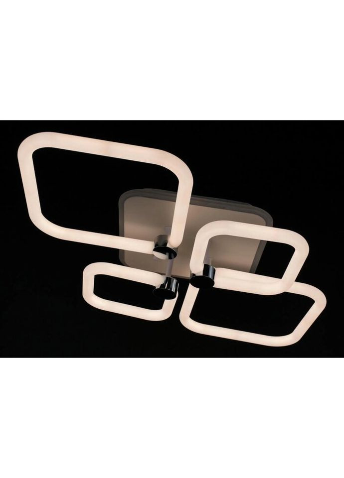 Люстра светодиодная потолочная LED светильник для квартиры на потолок лэд с пультом 26951 Белый 12х45х70 см. Sunnysky (324396217)