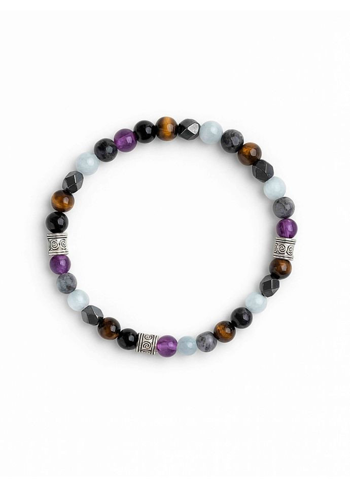 Мужской браслет микс камней 5535 LeBijou (367580123)