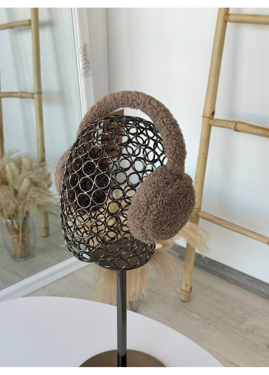 Затишні жіночі навушники з м’якої тканини «тедді», мають універсальний розмір і гарно поєднуються з пуховиком No Brand (362918221)