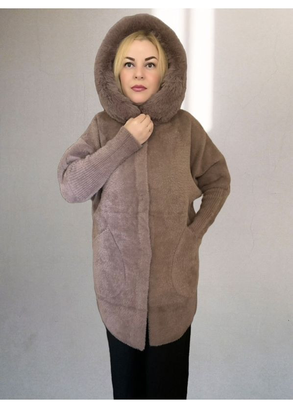 Коричневый кардиган Value Plus