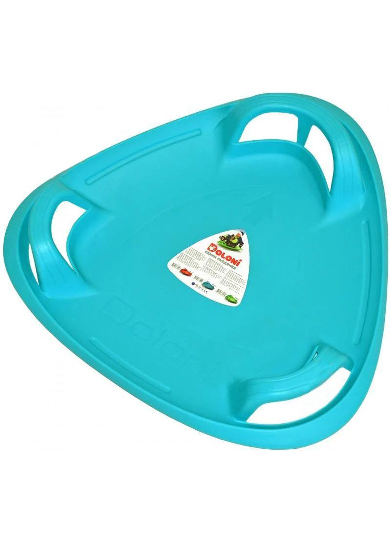 Крижанка дитяча санки-тарілка бірюзова (06551/4) Doloni (365590261)