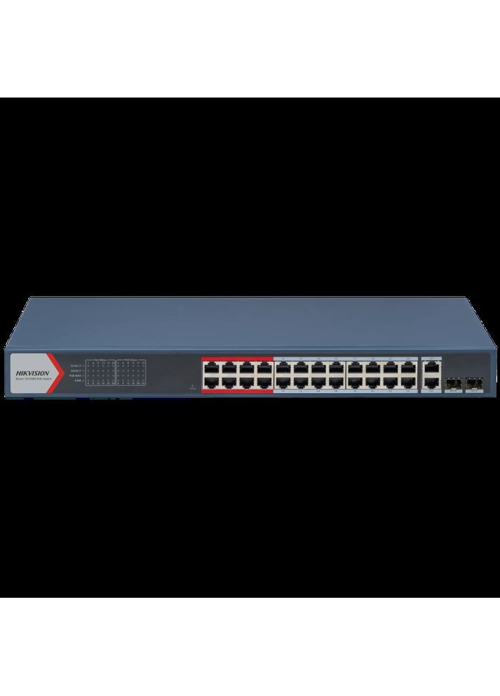 Коммутатор 24 порта управляемый DS-3E1326P-EI(B) POE Hikvision (372817210)