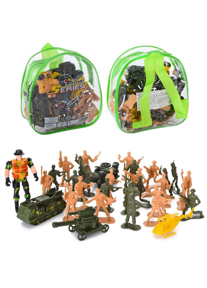 Дитячий набір солдатиків CY4149B-B, військова техніка, з транспортом Bambi (334341203)