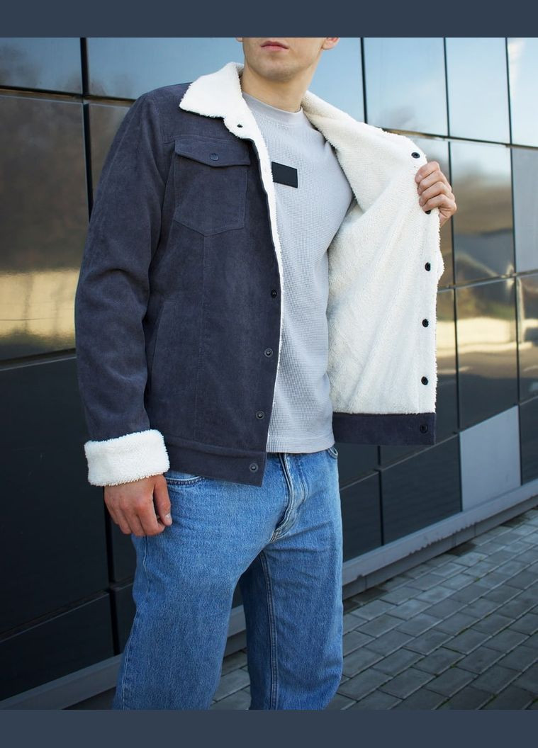 Трендовый вельветовый пиджак на меху Vakko (282430886)