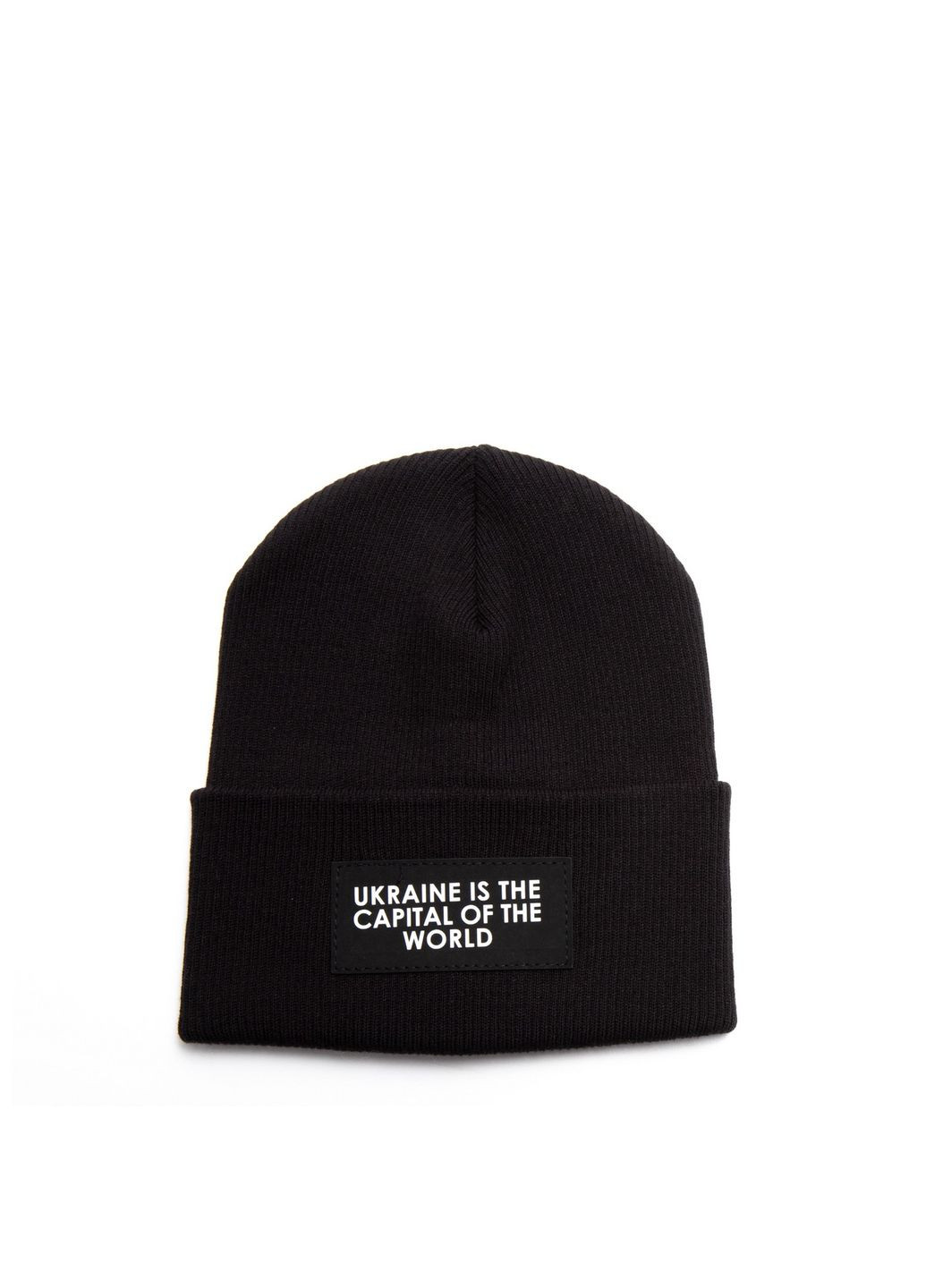 Шапка біні жіноча бавовна чорна LYN LuckyLOOK 248-571 (322793181)