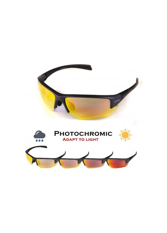 Очки фотохромные (защитные) Hercules-7 Photochromic Anti-Fog (G-Tech™ red), фотохромные зеркальные красные Global Vision (319705260)