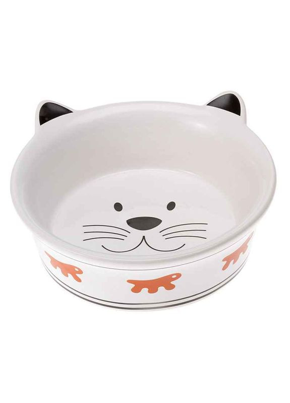 Миска керамічна з антиковзаючими заглушками для котів та собак дрібних порід Venere - 500 мл Ferplast (327054706)