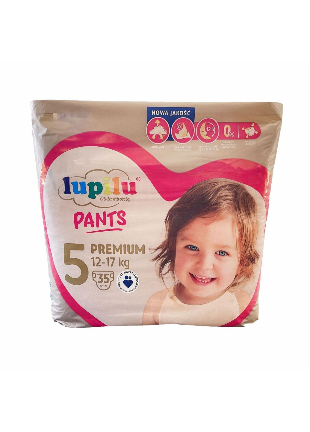 Подгузники - трусики Premium 5 Junior 12-17 кг 140 шт 4 уп Lupilu (369144213)