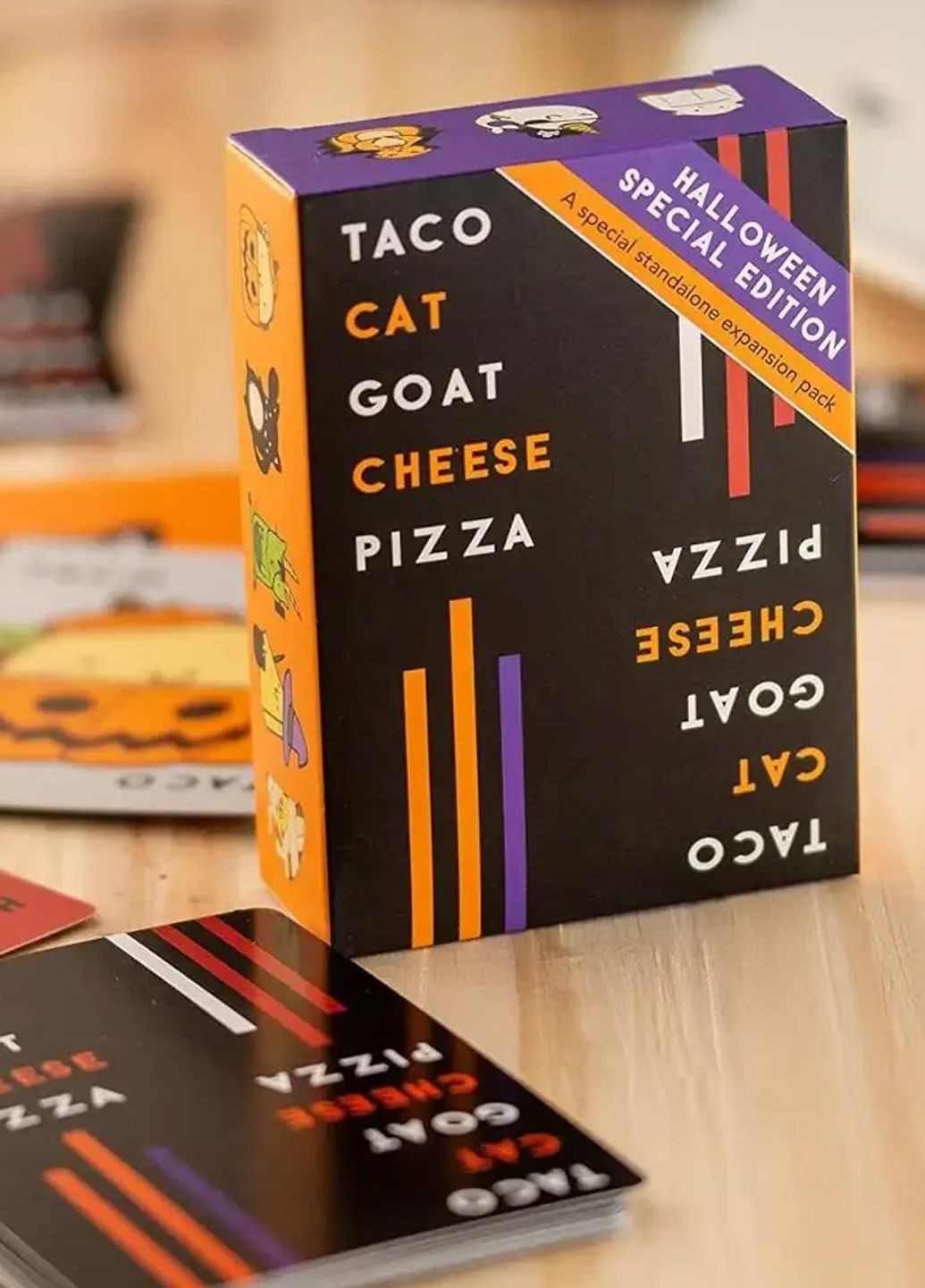 Настольная игра Тако Кот Коза Сер Пицца - Хэллоуин Версия / Taco Cat Goat Cheese Pizza - Halloween Edition Game (327052978)