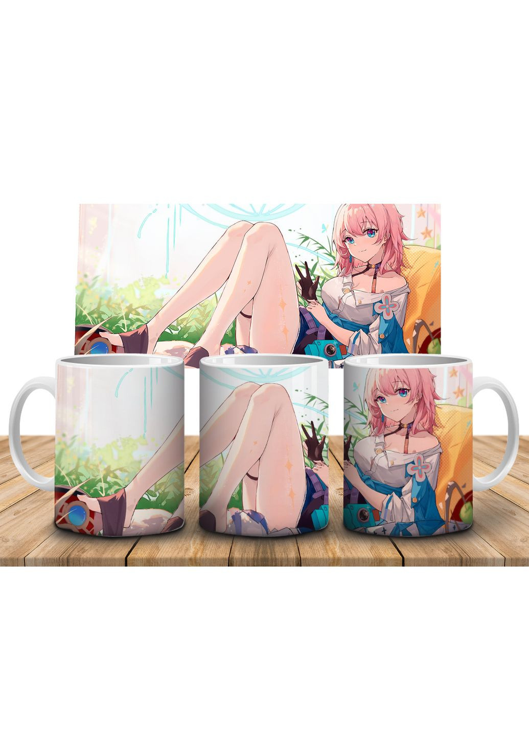 Кружка c принтом Honkai Star Rail March, 330 мл No Brand (317300340)