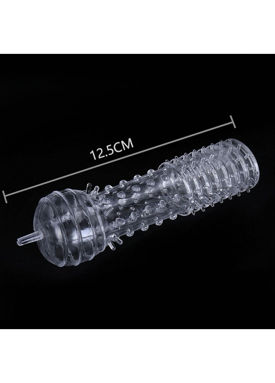 Насадка на пеніс з вусиками та шипами тонка прозора, багаторазовий презерватив China (317747484)