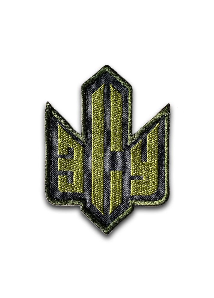 Шеврон ЗСУ (Форма контурна. На липучці) Розмір 9x6.5см No Brand (369924745)