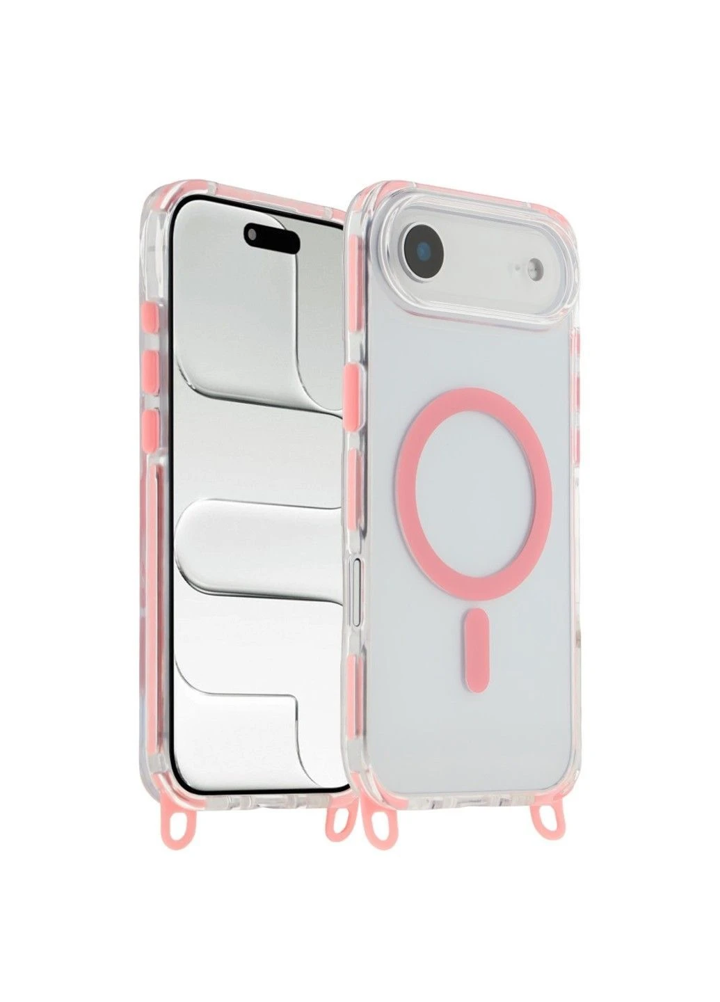 Чохол TPU+PC LanyardCase with MagSafe для iPhone 17 Air No Brand (395653599)