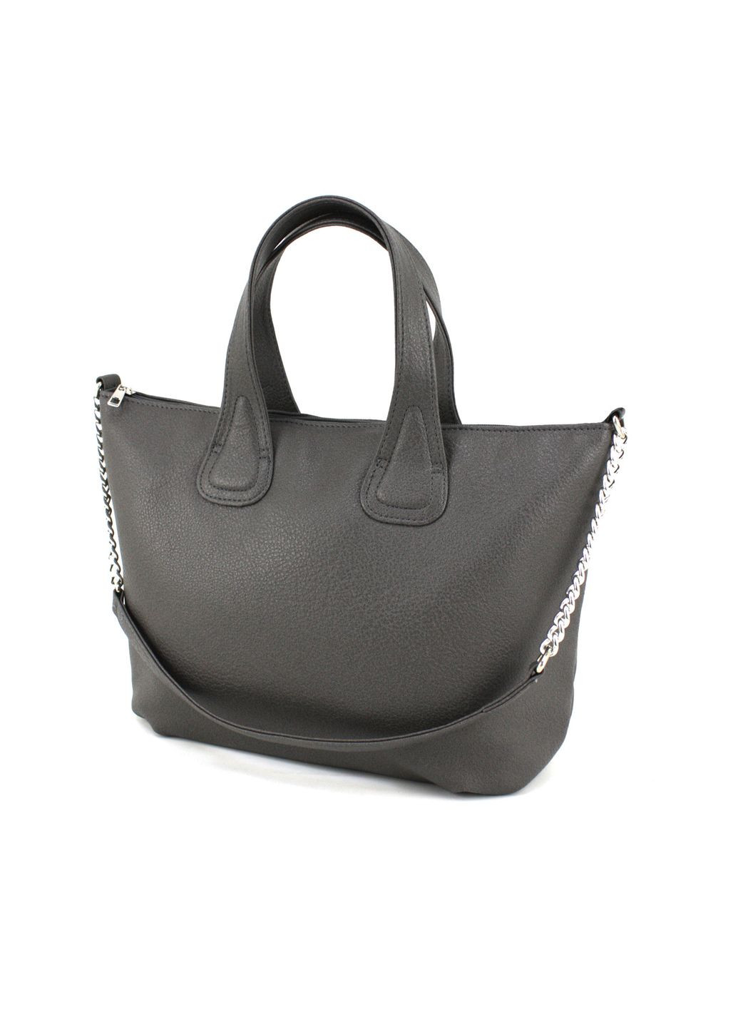 Повсякденна жіноча сумка-тоут 0-537216 сіра Voila (301538266)