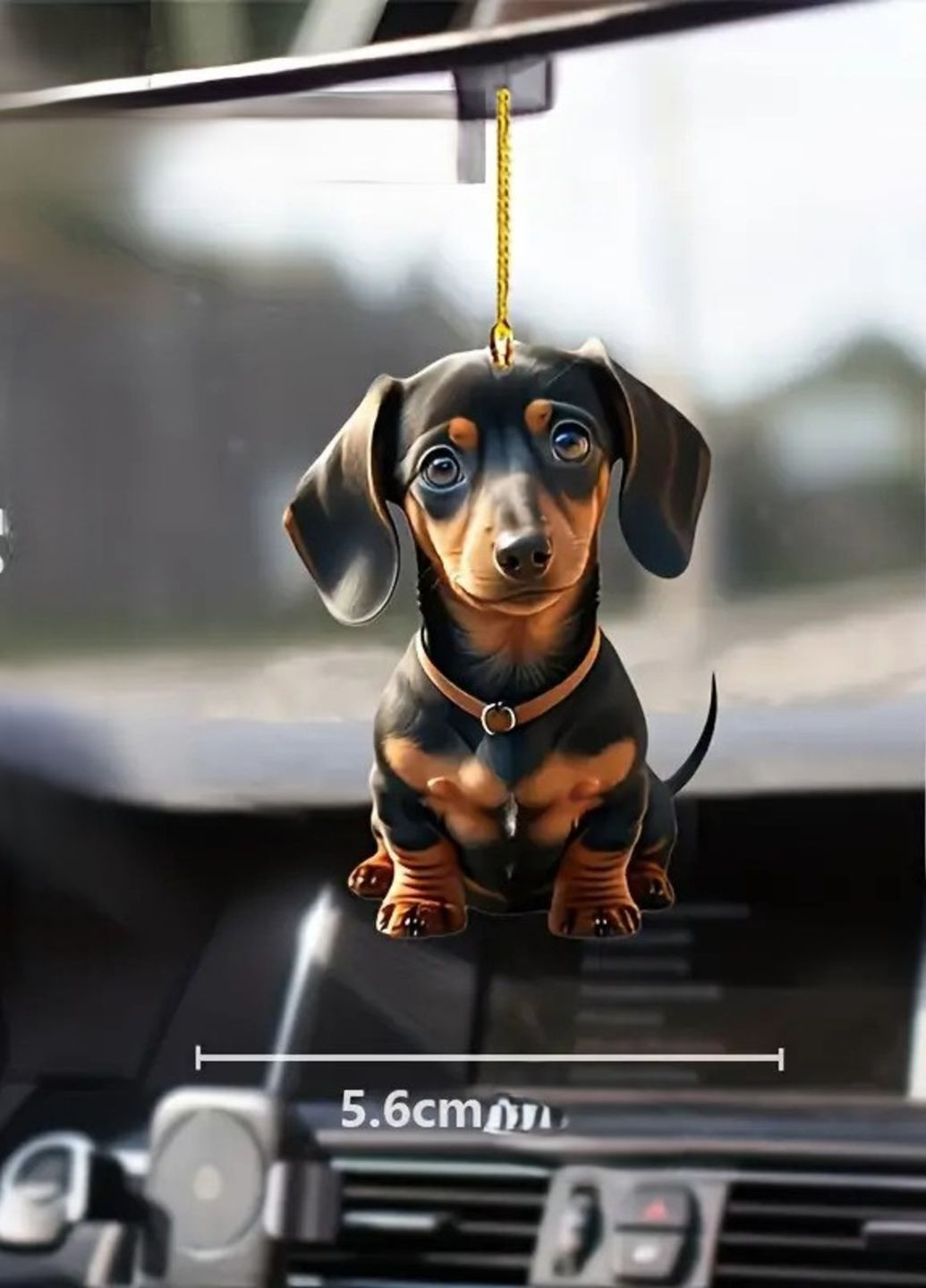 Брелок-підвіска "Такса "для сумки,ключів або в авто No Brand (305771188)