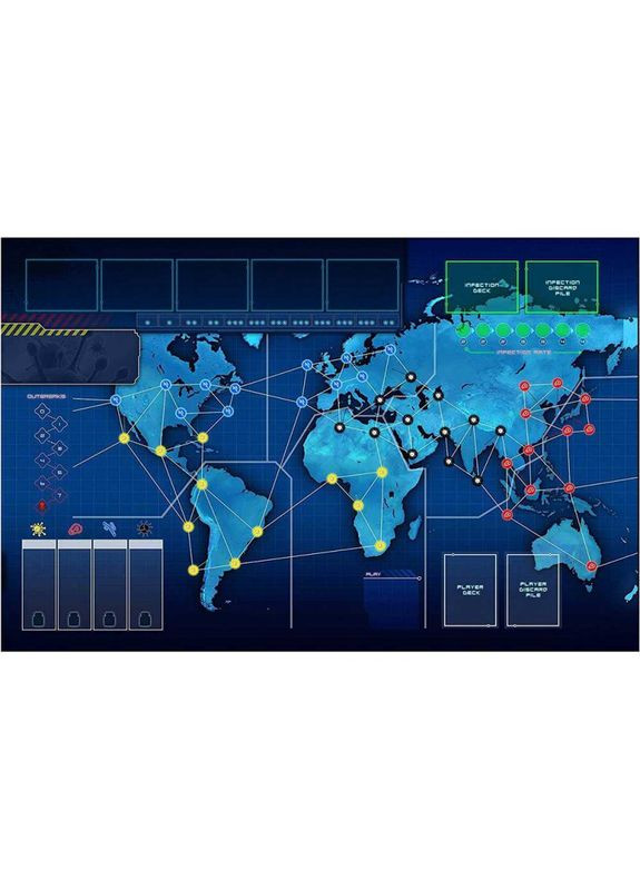 Настольная игра Пандемия: Наследие - Cезон 1 (Pandemic: Legacy Season 1) (укр) ( ) Ігромаг ZM7171UK (370762399)