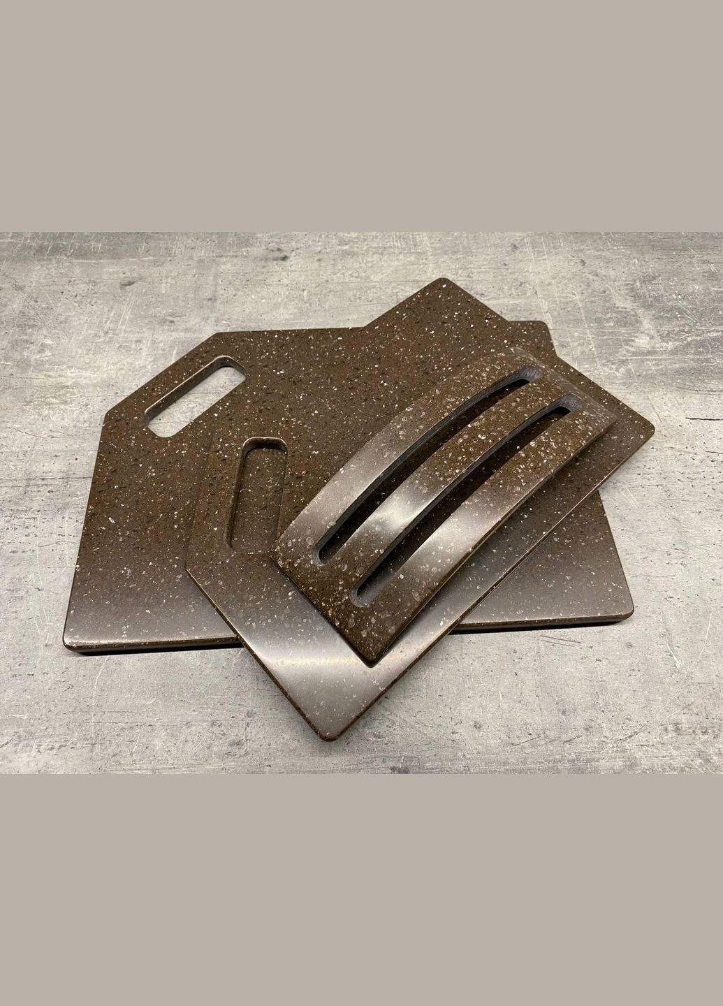 Набір кухонних дошок зі штучного акрилового каменю Terrain 2 шт No Brand (341316398)