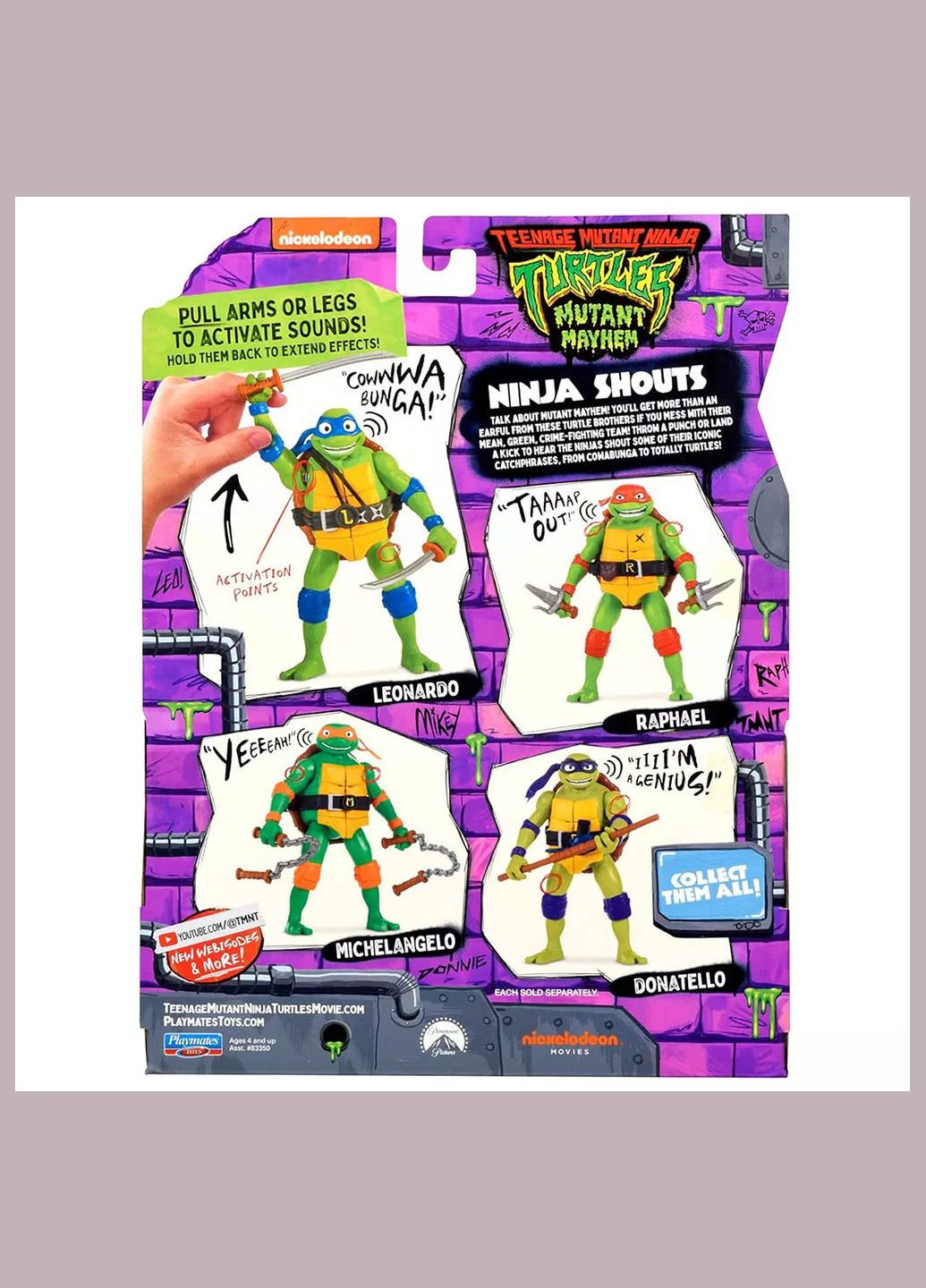 Фігурка Мікеланджело (83353) TMNT (326805820)