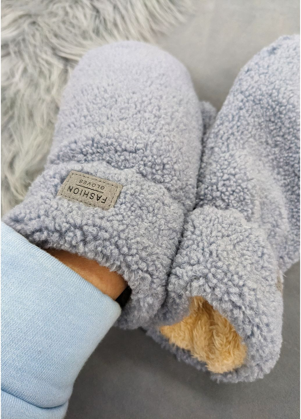 Затишні плюшеві рукавиці — тепло, яке хочеться носити InFashion Рукавиці (364831961)