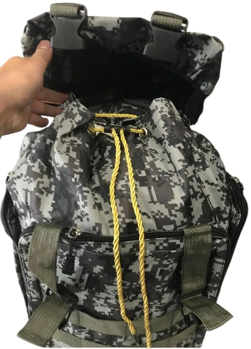 Рюкзак тактичний піксельний 8802 армійський камуфляжний No Brand (394215794)