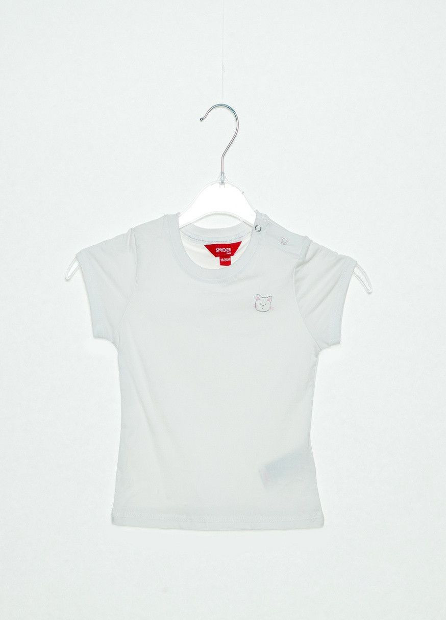 Белая летняя футболка белый Sprider