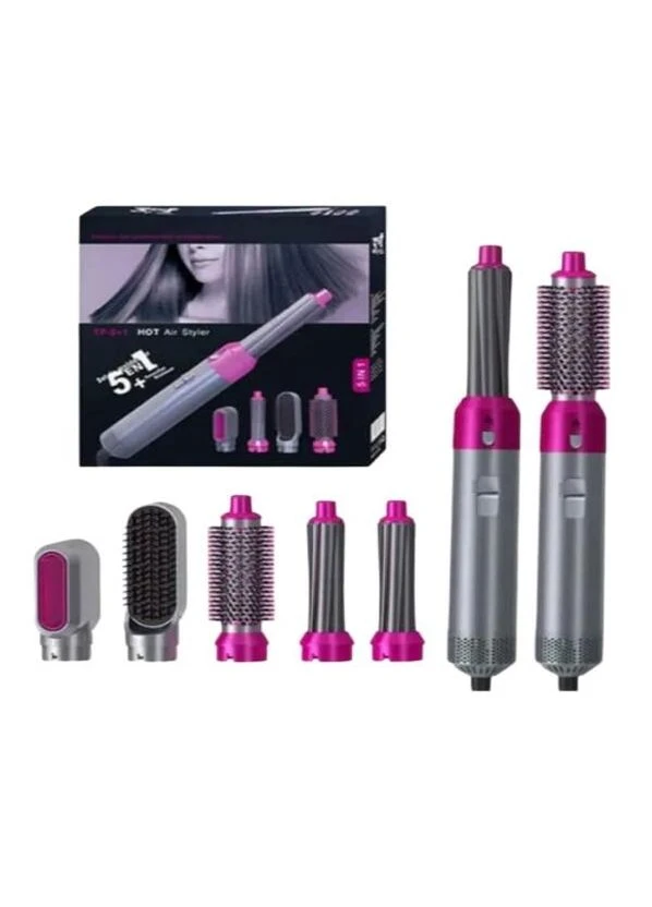 Функциональный мультистайлер фен-щетка 5в1 Hot Air Styler MA-9 Серебристый (MA-9_348) UKC (392934267)