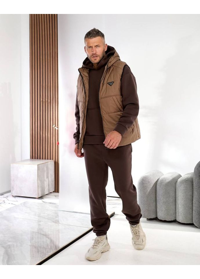 Костюм мужской теплый с жилеткой ВЛ-562/2 ( ) No Brand (366291023)