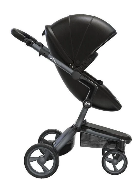 Коляска-трансформер 2 в 1 Xari Black шасси Graphite Grey Mima (363258143)
