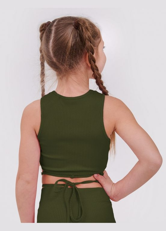 Топ Темный хаки Smil (323821241)