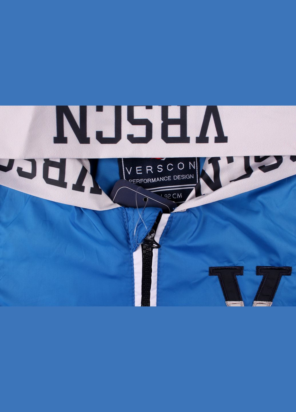 Синяя демисезонная ветровка Verscon