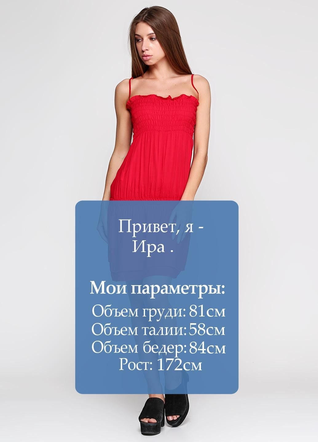 Красное повседневный платье красный OVS