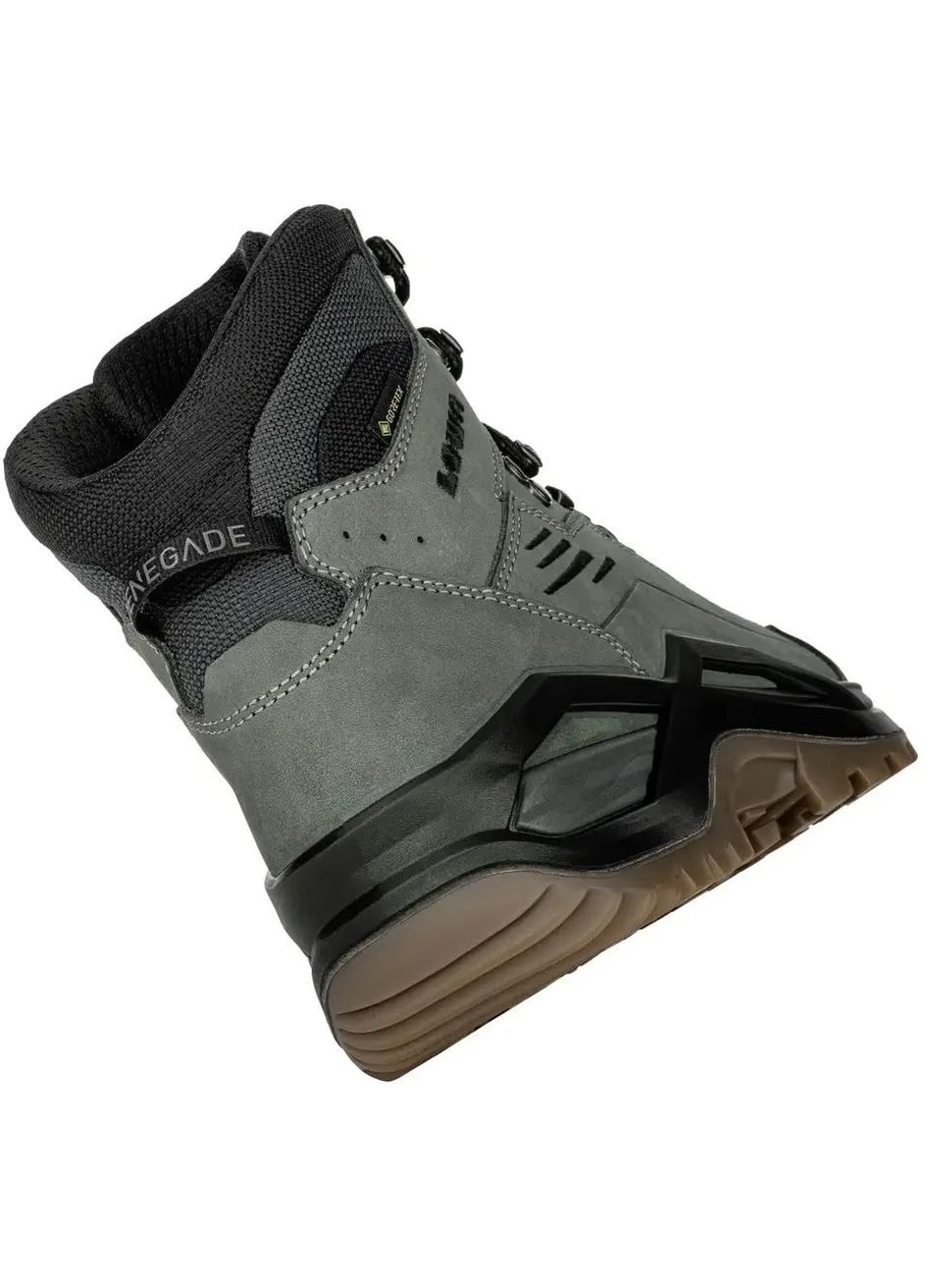Ботинки из Gore-Tex Renegade Evo GTX MID Dark Grey-Black Lowa (346487264)