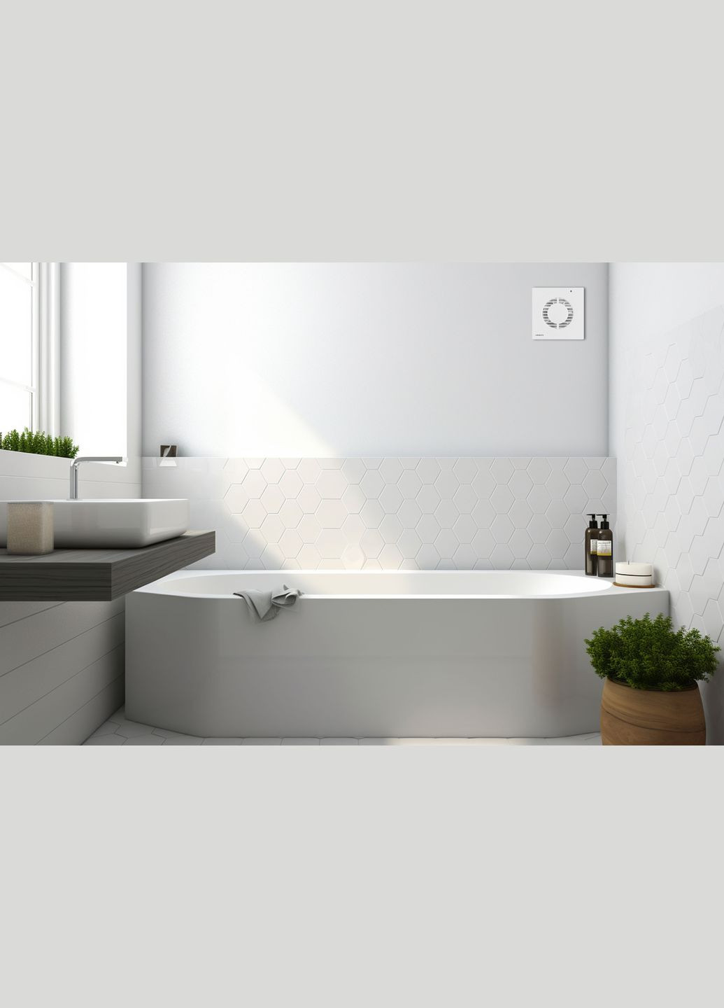 Вытяжной вентилятор BFO120W 20 Вт, 150 м3/ч, 2300 об/мин, 35 дБ, белый Ardesto (314776660)