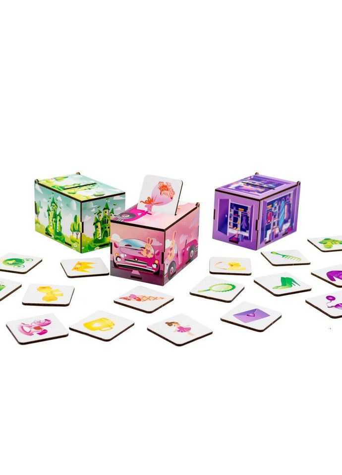 Деревянная настольная игра Монтессори Принцесса Puz-89737 PuzzleOK (343964933)