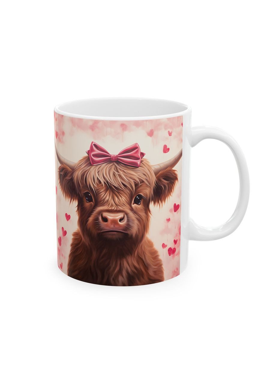 Керамическая чашка с дизайном "Волшебная коровка"-3 No Brand (368671351)