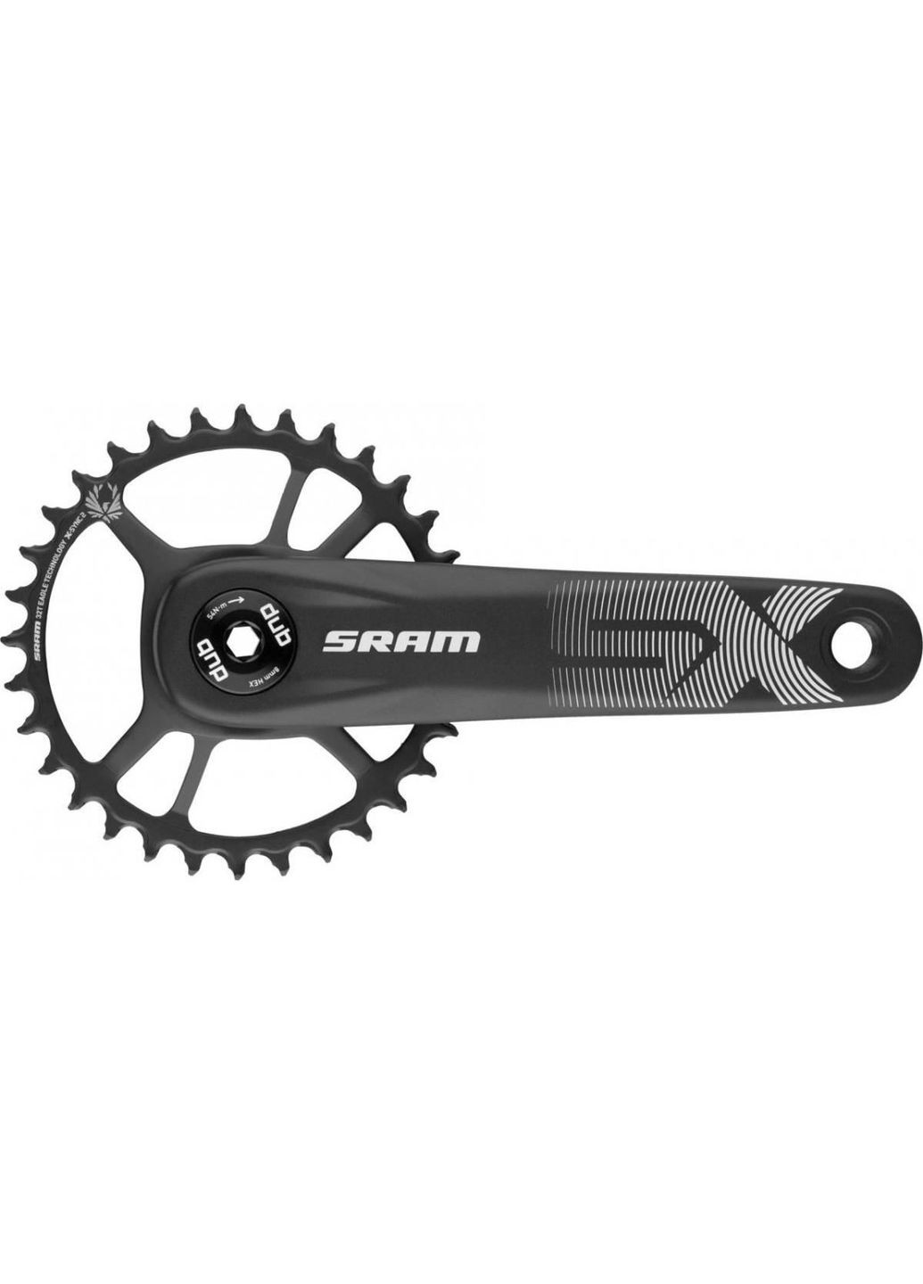 Шатуни SX Eagle DUB 12ск 165 32T X-SYNC 2 Steel Sram (369651359)