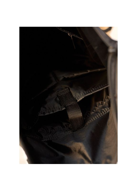 Жіночий рюкзак RollTop Hacking чорно-сірий Sambag (329692821)