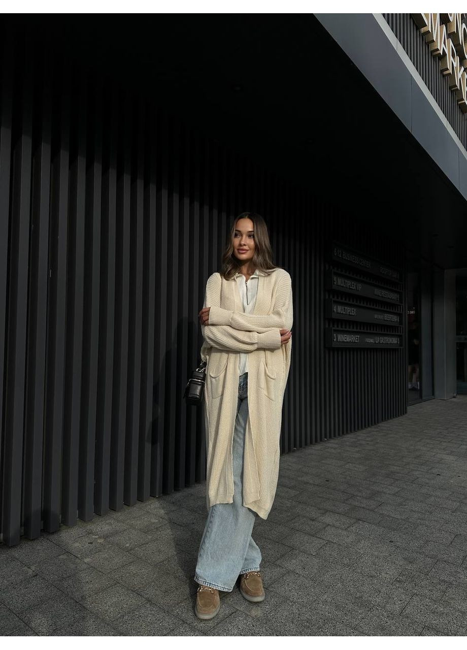 Жіночий кардиган в'язка в стилі old money Adelante (348830456)