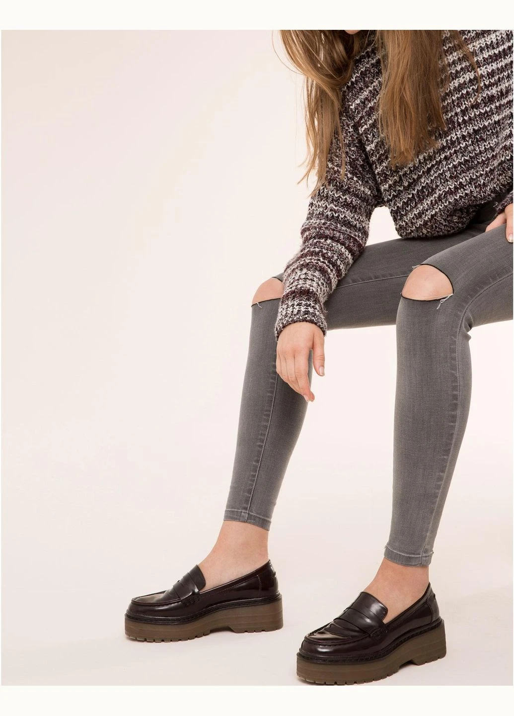 Штаны демисезон,серый, Pull & Bear (295287217)