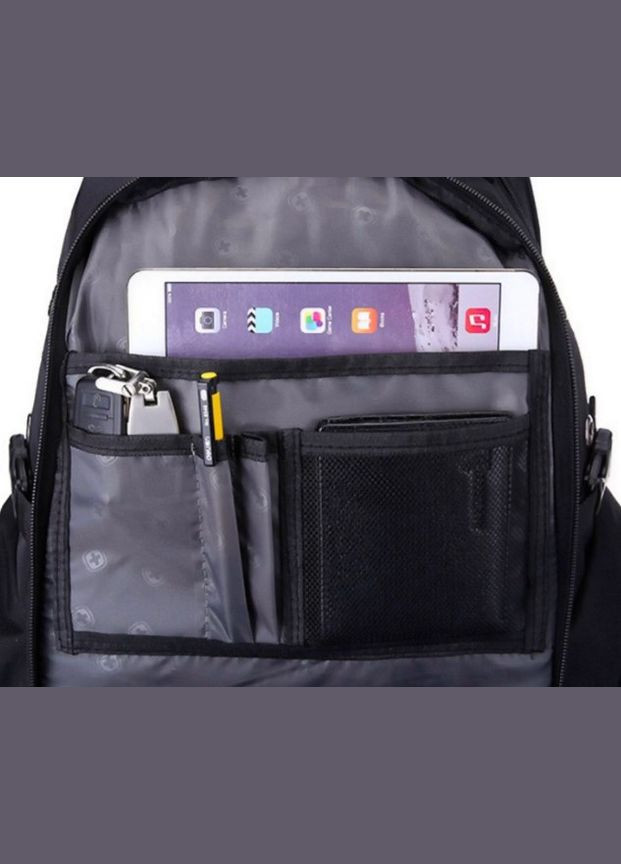 Городской рюкзак повседневный черный (1756375295) SWISSGEAR (332051163)