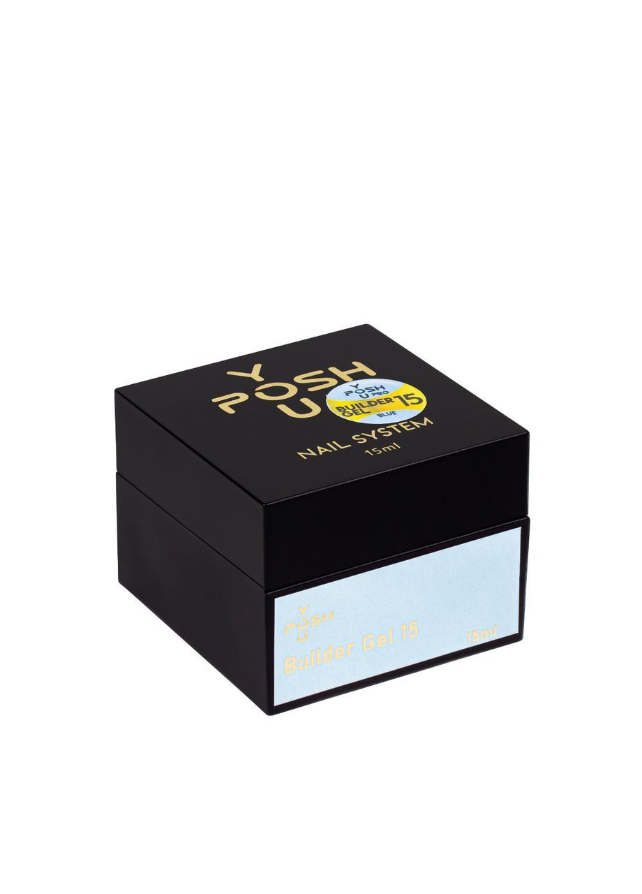 Гель для нарощування нігтів однофазний ТМ UV Gel/LED 15мл № 15 Світло-блакитний You Posh (362028195)