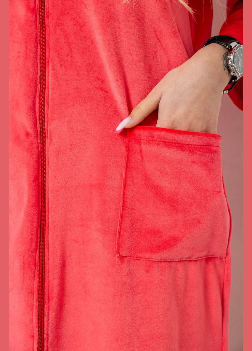 Халат жіночий велюровий на блискавці,, 238R101-1 Ager (327592724)