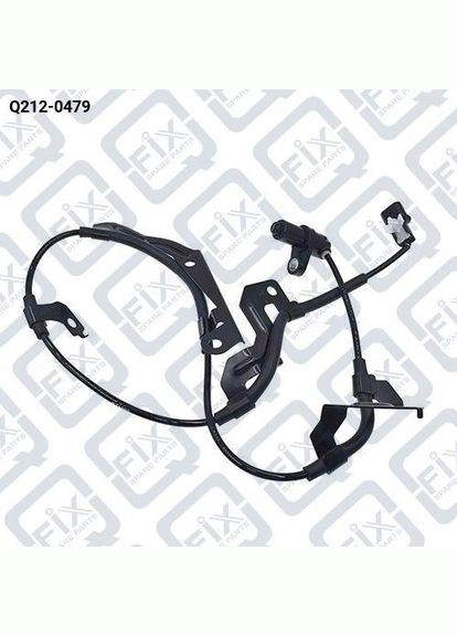 Датчик ABS передний правый Q212-0479 Л200 Паджеро Спорт 2008-2015 4670A596 Q-FIX (341323434)