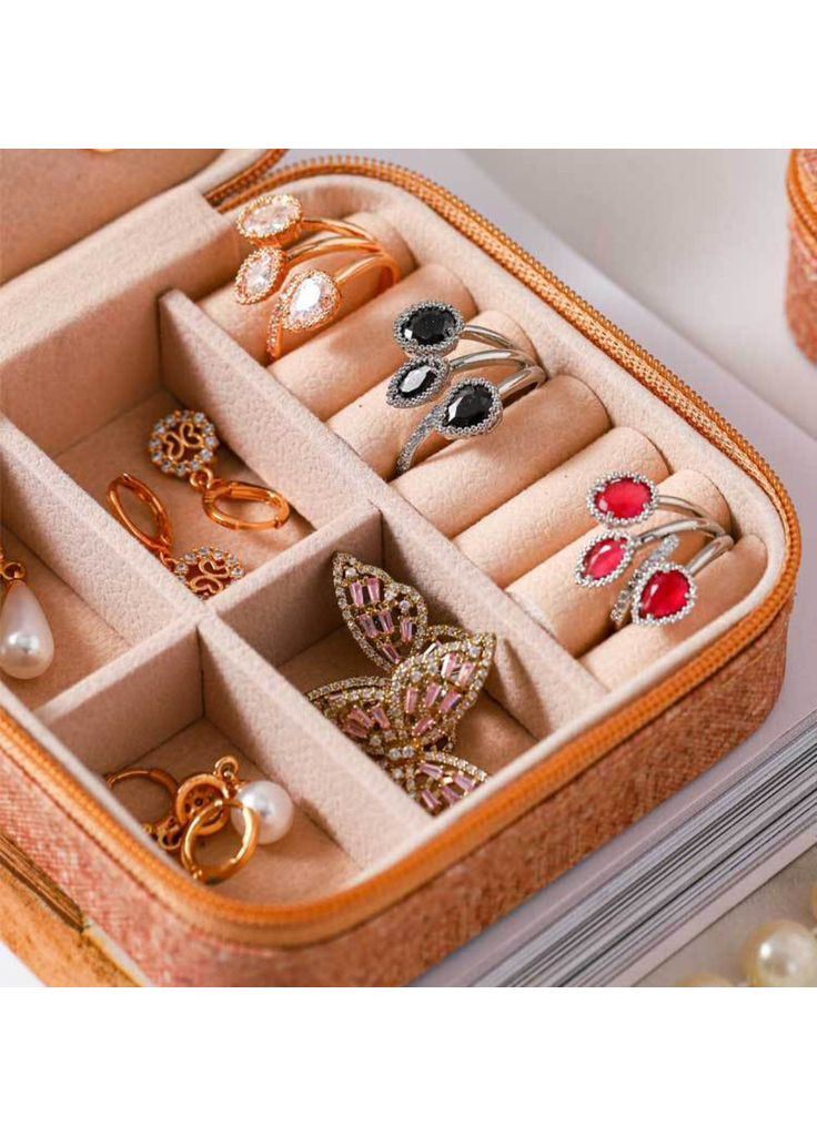 Скринька для зберігання прикрас, вінтажний органайзер для коштовностей з візерунком China (366874911)