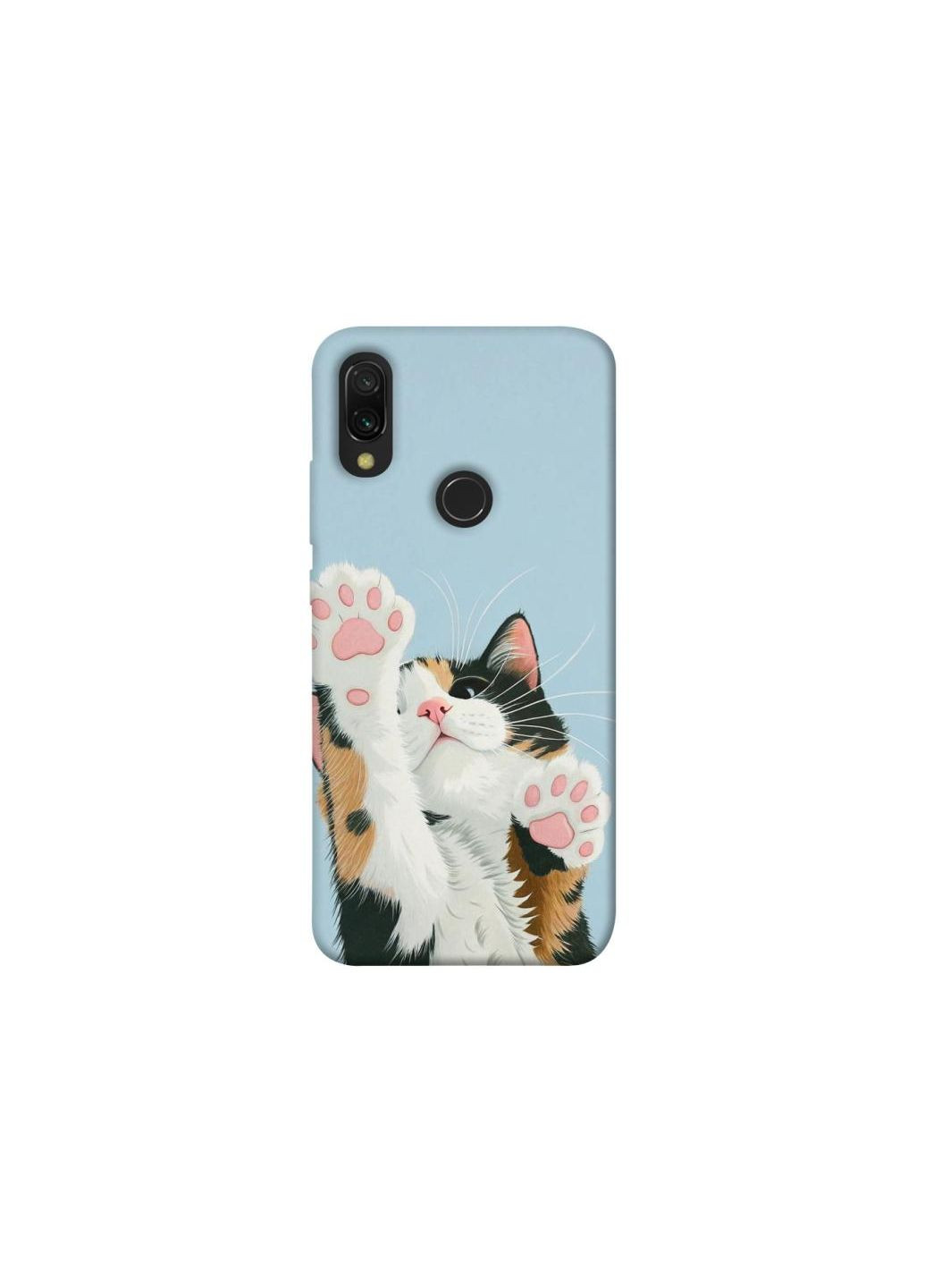 Чехол на Xiaomi Redmi 7 Cat paws vs2 Frontalka (351387154)