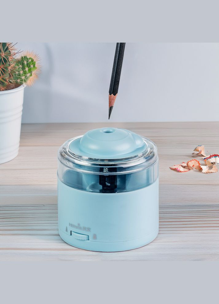 Точилка для олівців електрична 8307 з вольфрамовим лезом Tenwin (327041787)