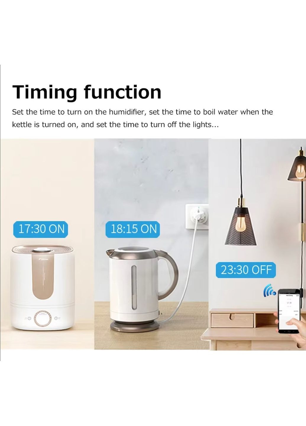 Дистанційний WiFi вимикач Розумне смарт реле для розумного будинку 20А TUYA (347641188)