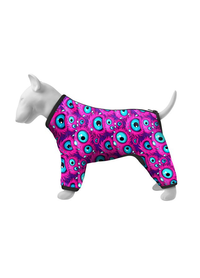 Вітровка для собак Clothes, малюнок "Око монстра", L50, 70-74 см, З 47-50 см WAUDOG (329436733)