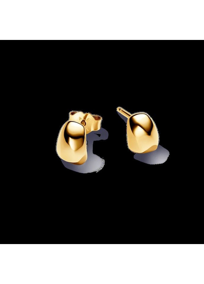 Серьги шарики Пандора "Природные формы" 263298C00 Kabluchka (355347914)