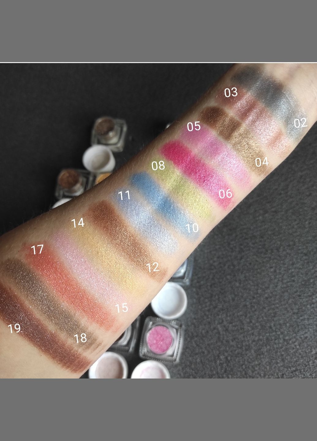 Супер сияющие рассыпчатые тени MyShadow Loose Eyeshadow Powder - 08 Meadow Maize 2.5г Models Own (315799029)